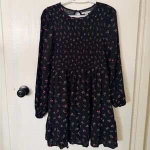 American Eagle Outfitters Black Floral Dress